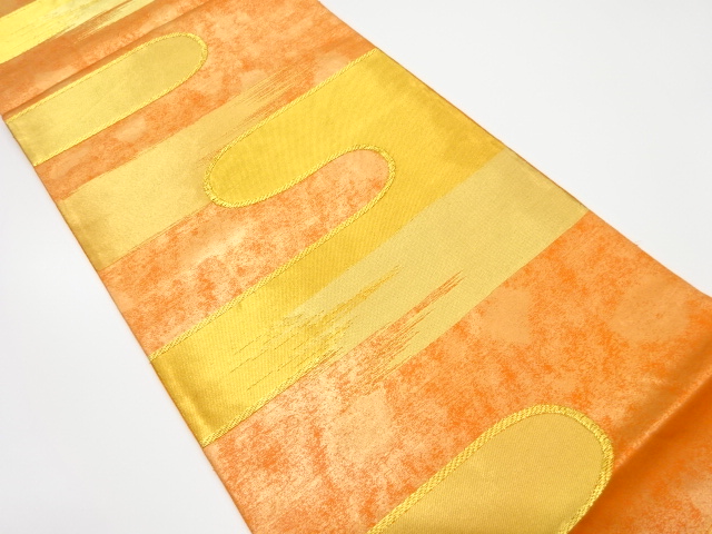 JAPANESE FUKURO OBI / WOVEN EGASUMI PATTERN